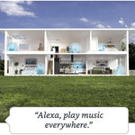 Amazon Echo Smart Home Hub with Alexa (4 Gen) - Charcoal