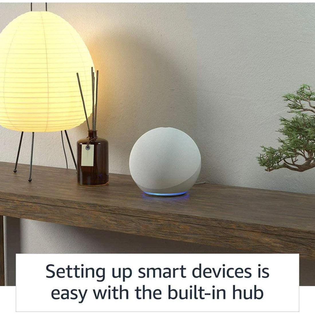 Amazon Echo Smart Home Hub with Alexa (4 Gen) - Glacier White