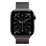 Apple Watch Series 11 GPS+ Cellular 42mm Slate Titanium Case w/ Slate Milanese Loop