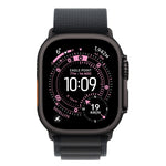 Apple Watch Ultra 3 49mm GPS + Cellular Black Titanium Case w/ Black Alpine Loop (Large)