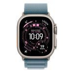 Apple Watch Ultra 3 49mm GPS + Cellular Natural Titanium Case w/ Light Blue Alpine Loop (Small)