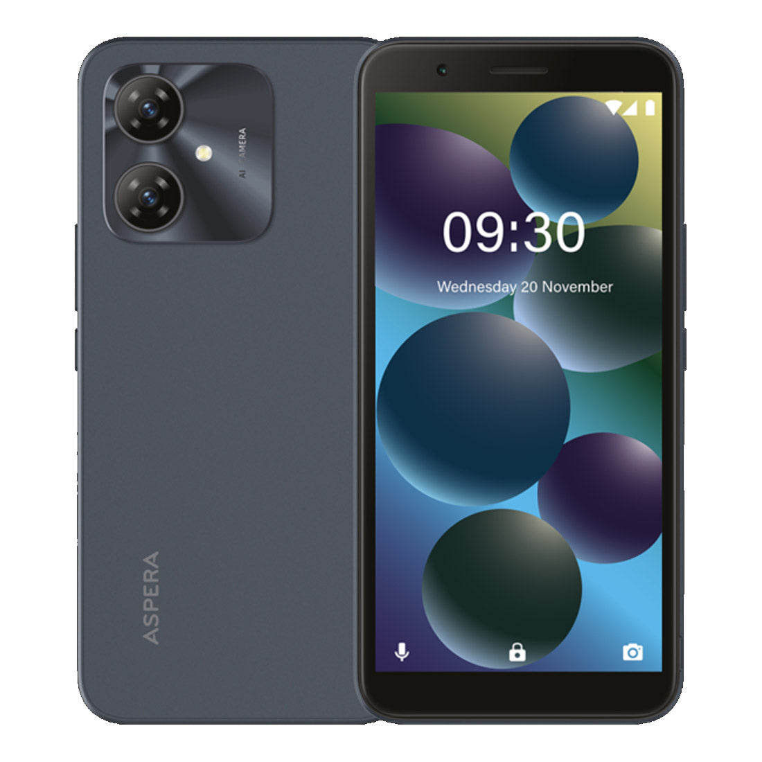Aspera Chat 4G (Dual Sim, 6'', 64GB/2GB) - Dark Grey