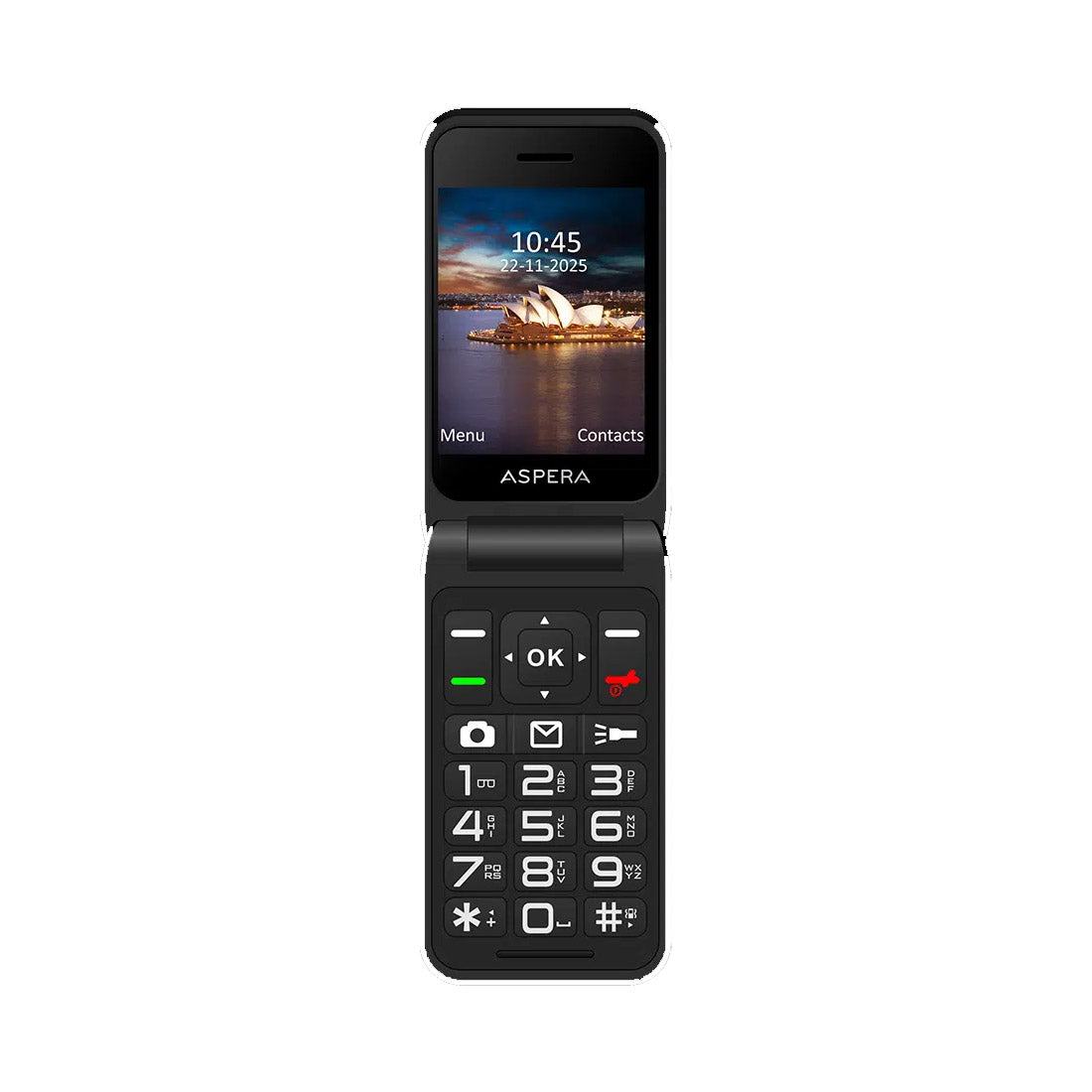 Aspera F46+ Plus (2.8'' 128MB/48MB, Flip) - Green