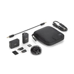DJI Mic (1 Transmitter + 1 Receiver) Wireless Microphone (For Android, iPhone, PC, Camera)