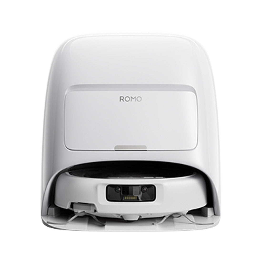 DJI ROMO A Transparent Robot Vacuum Cleaner w/ White Base Station