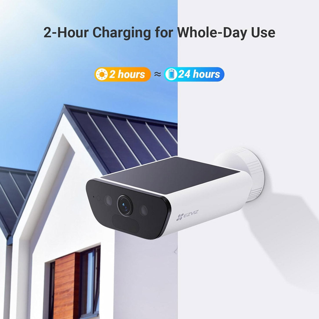 EZVIZ CB5 4K Outdoor Solar Battery Security Camera
