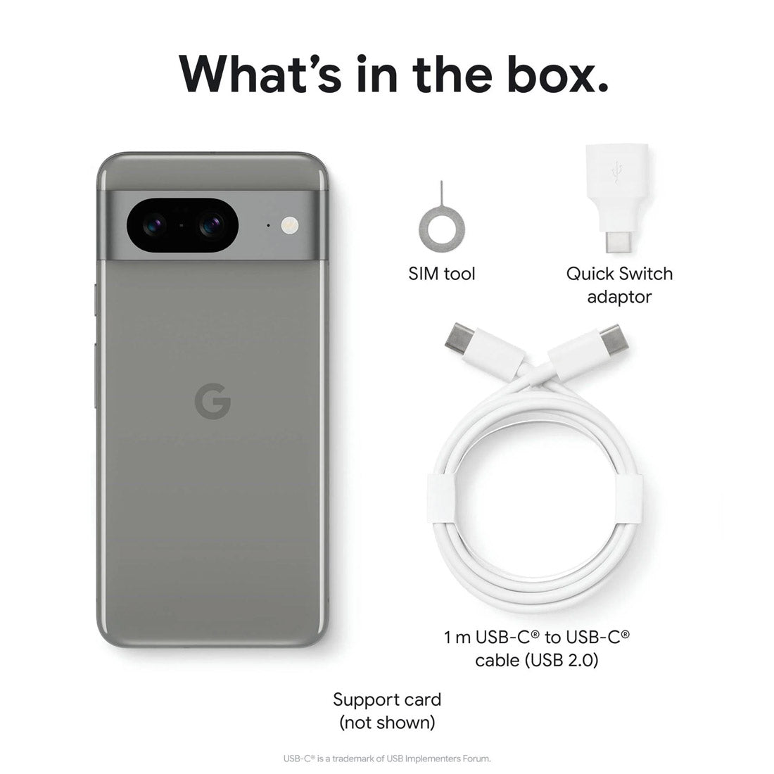 Google Pixel 8 5G (Dual Sim, 128GB/8GB, 6.2'') - Hazel