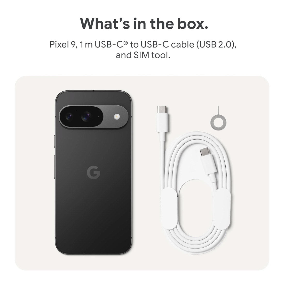 Google Pixel 9 5G (Dual Sim, 128GB/12GB, 6.3'') - Obsidian