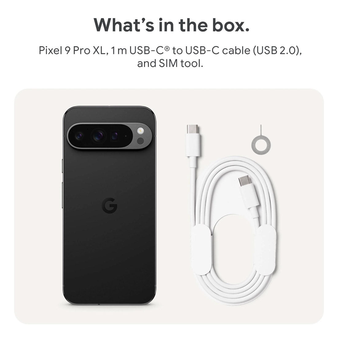 Google Pixel 9 Pro XL 5G (Dual Sim- 1TB/16GB RAM  6.8") - Obsidian