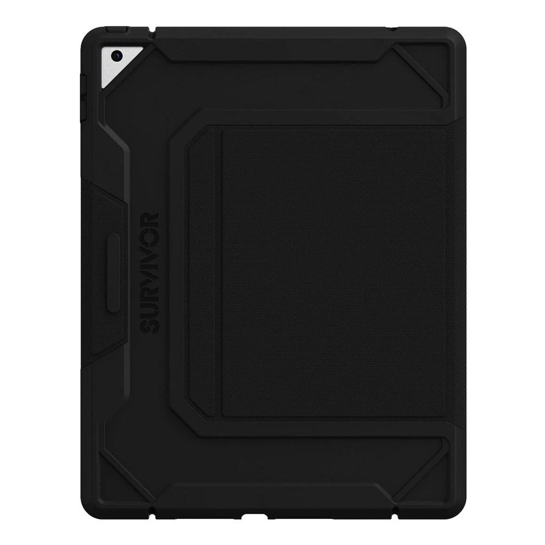 Griffin Survivor Rugged Folio Case for iPad 10.2" 7/8/9th Gen - Black