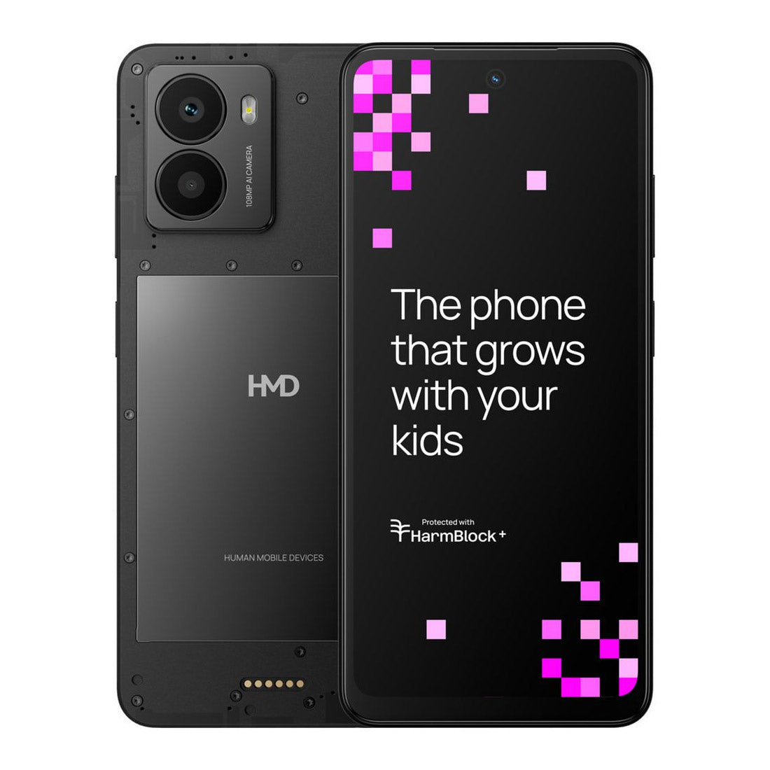 HMD Fuse (Dual Sim, 128GB/6GB, 6.56'') - Black
