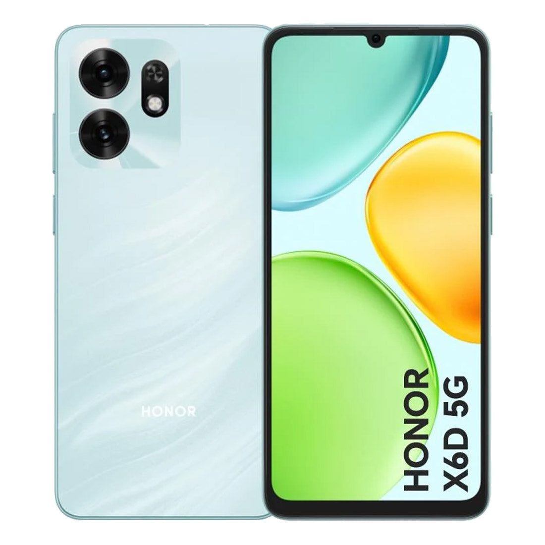 HONOR X6d 5G (Dual Sim, 128GB/4GB, 6.75'', AU Version) - Ocean Cyan