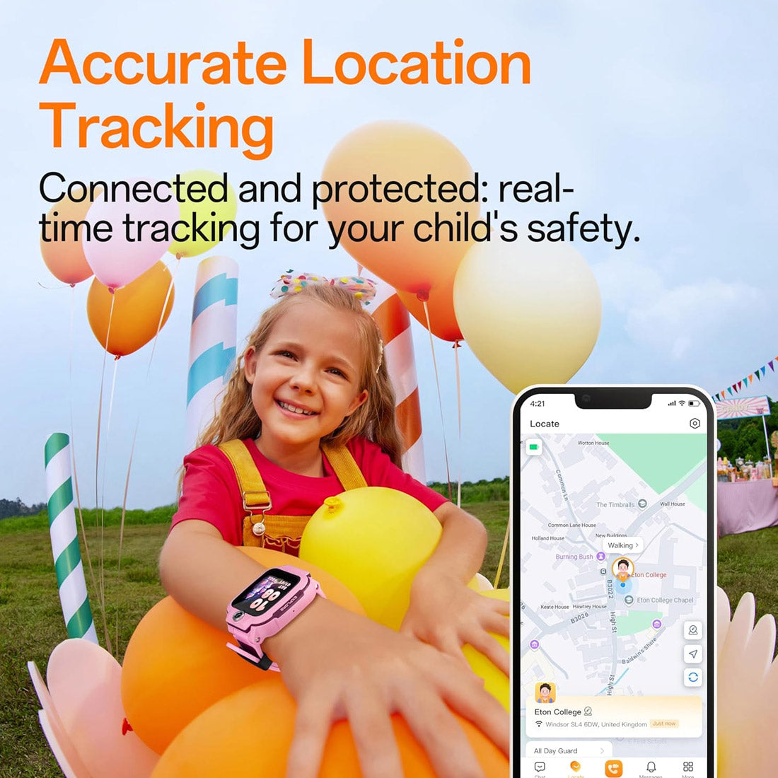 imoo Z3 4G Kids Smart Watch (1.5"- 8GB/256GB RAM) - Pink