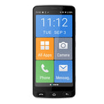 IQU SmartEasy Q50 Smart phone ( 5.5'', 16GB/2GB, SOS button) - Black