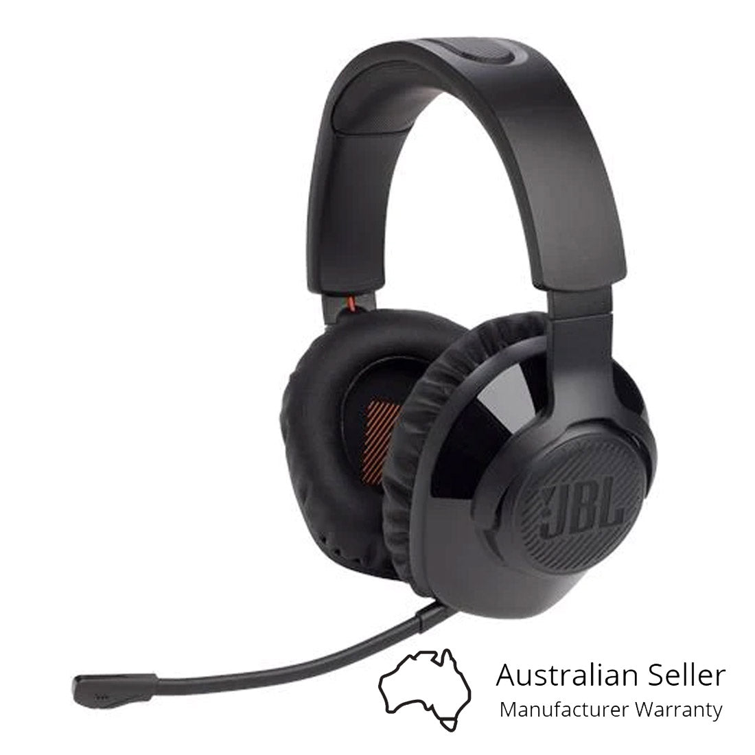 JBL Quantum 350 Wireless Over Ear Gaming Headset - Black