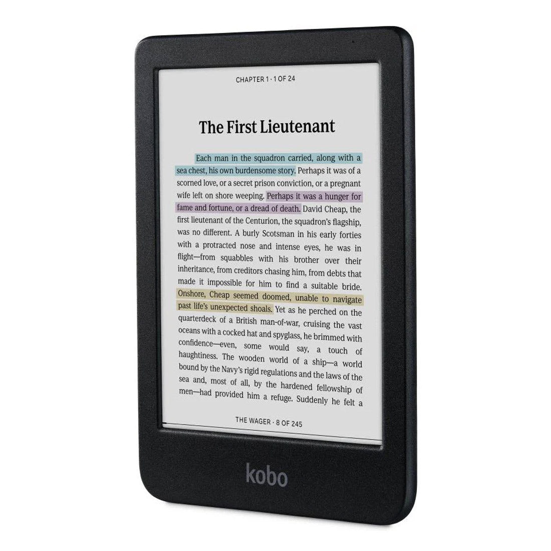 Kobo Clara Colour e-Book Reader (6'', 16GB, N367-KU) - Black