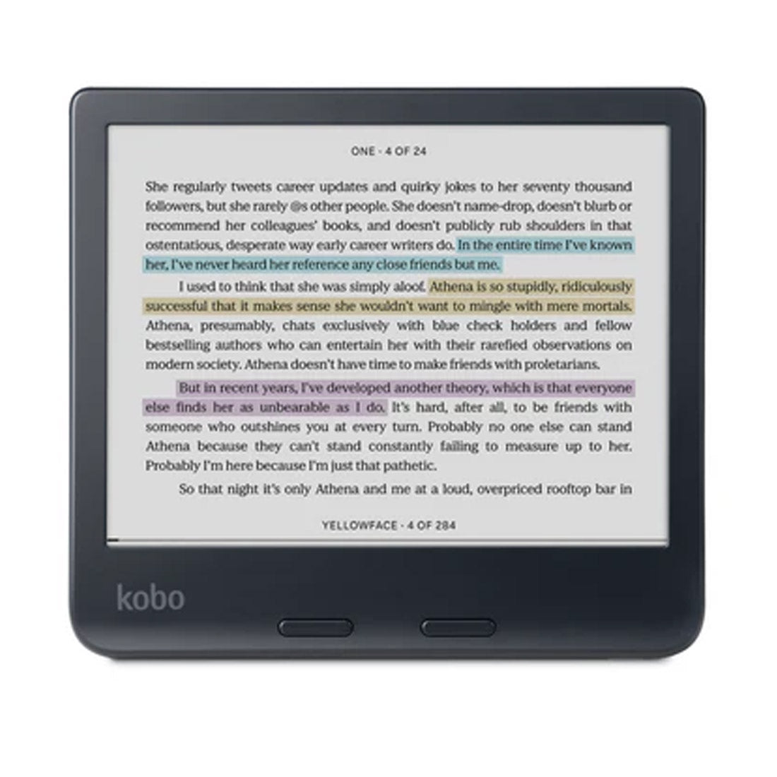 Kobo Libra Color Reader w/ Stylus 2 - Black