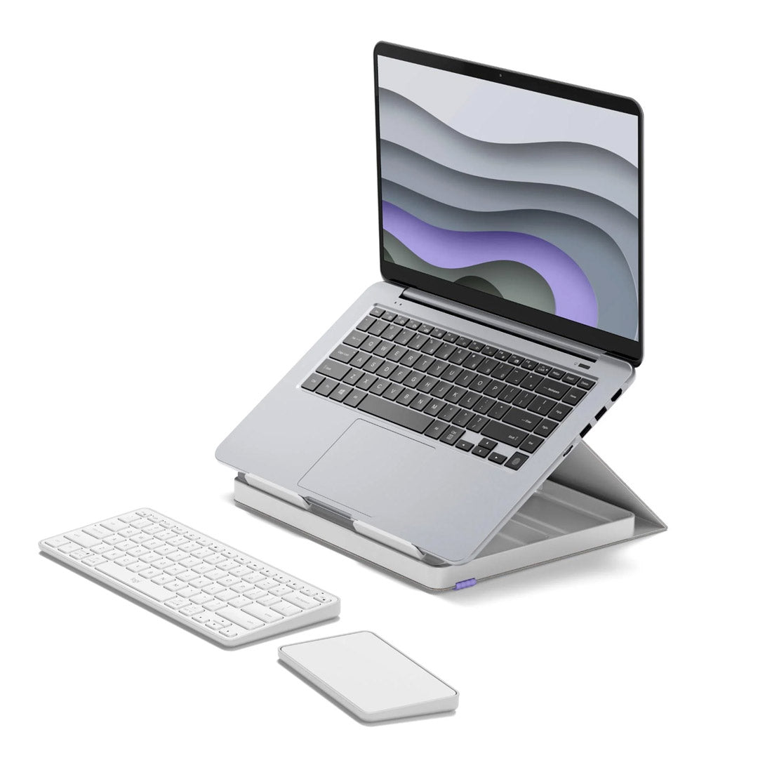 Logitech Casa Pop-Up Desk w/ Keyboard & Touchpad 920-011285 - Nordic Calm