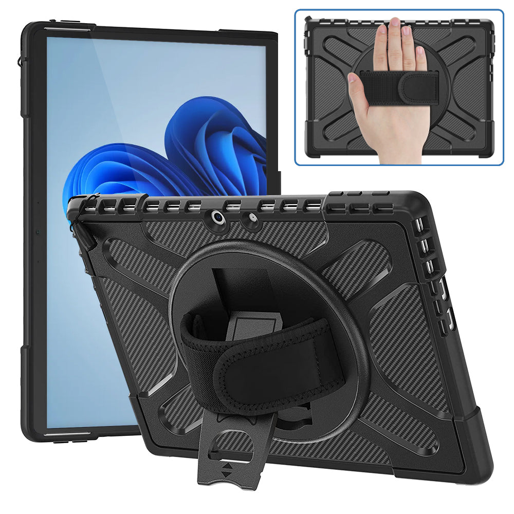 Strike Microsoft Surface Pro 8 Rugged Case with Hand Strap