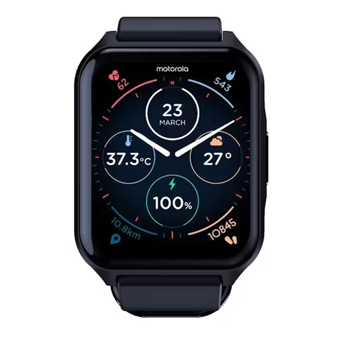 Motorola moto Watch 70 Smart Watch - Black