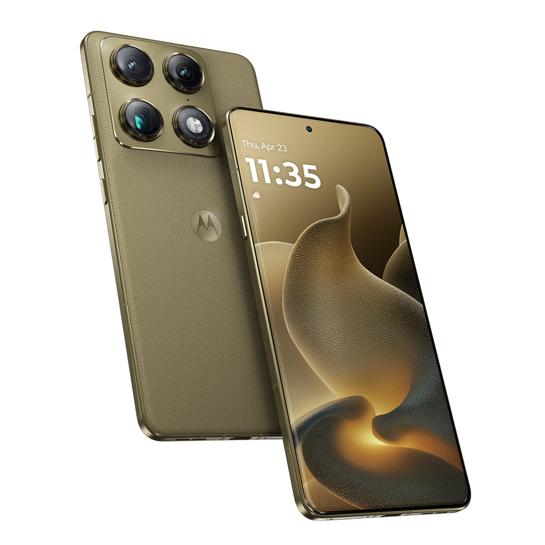 Motorola Signature 5G (Dual Sim, 512GB/12GB) - Martini Olive Gold