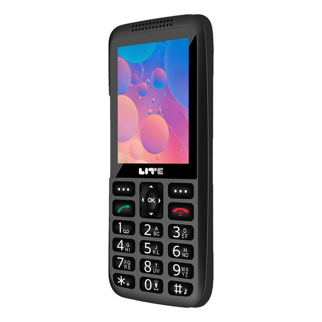 Opel Lite CandyBar 4G (Dual Sim, 2.8'', Keypad) - Deep Black
