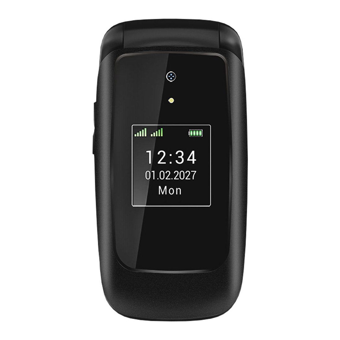 Opel Lite Flip (Dual Sim, 2.4'', Bluetooth) - Deep Black