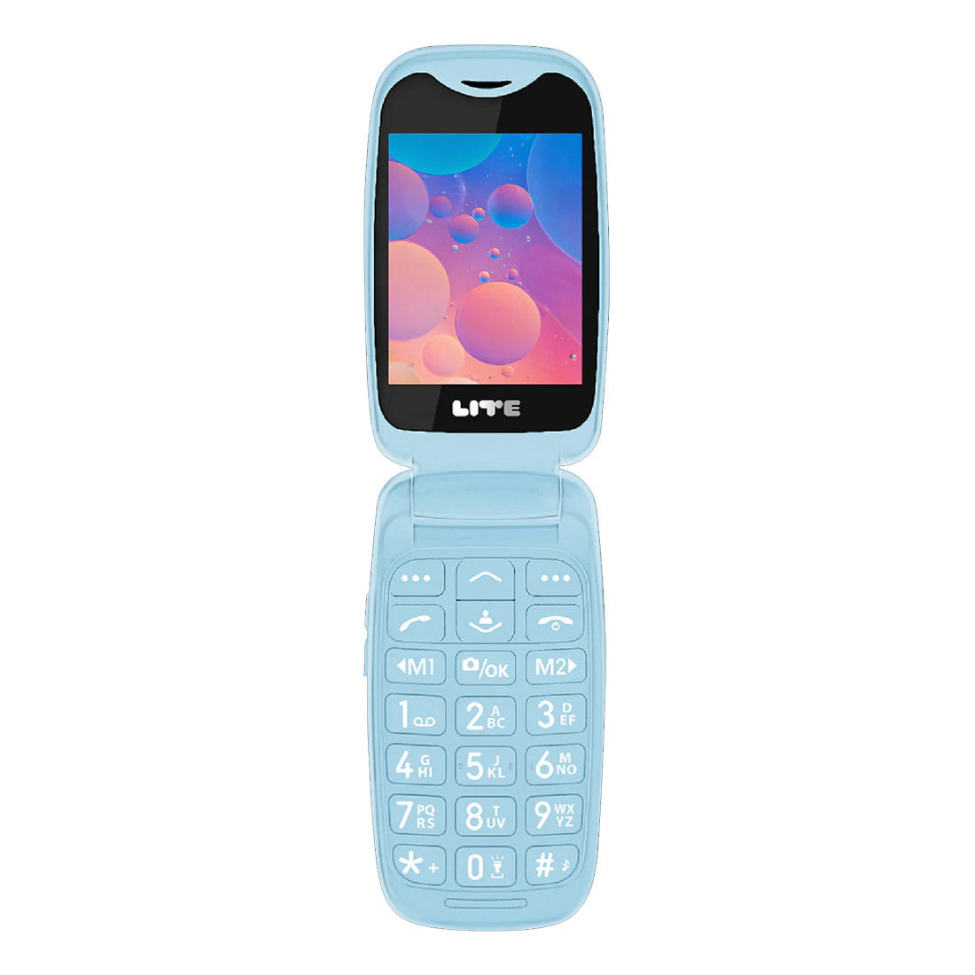 Opel Lite Flip (Dual Sim, 2.4'', Bluetooth) - Blue Aura
