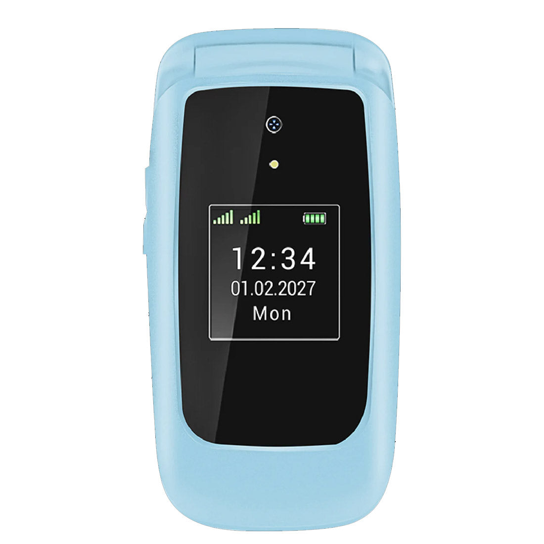 Opel Lite Flip (Dual Sim, 2.4'', Bluetooth) - Blue Aura