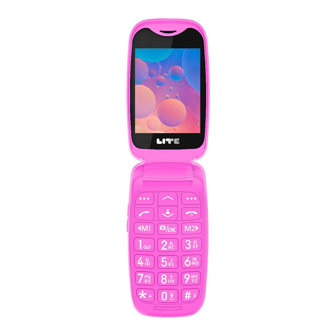 Opel Lite Flip (Dual Sim, 2.4'', Bluetooth) - Electric Fuchsia
