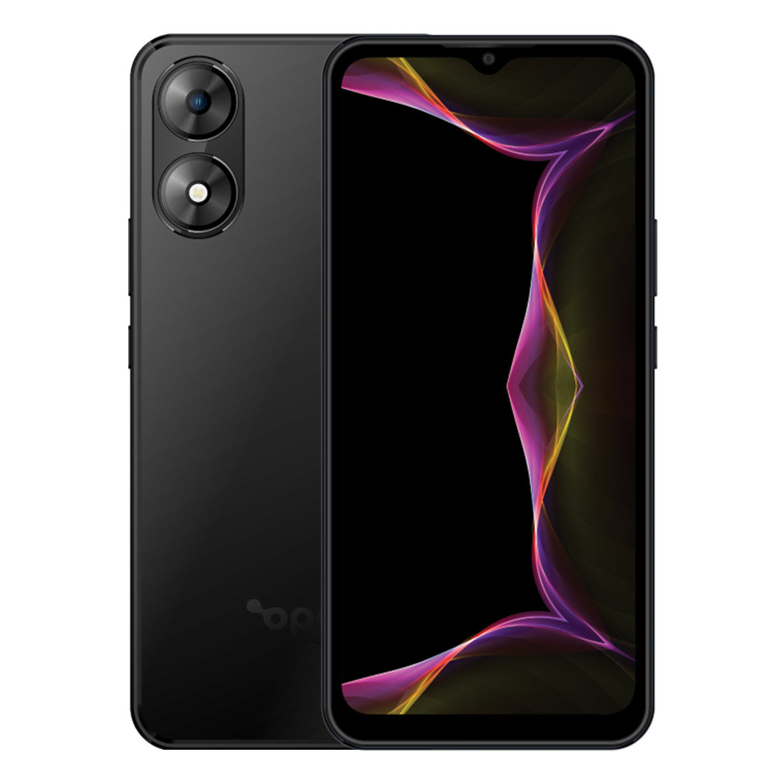 Opel Mobile S65 (Dual Sim, 64GB/6GB, 6.56'') - Black