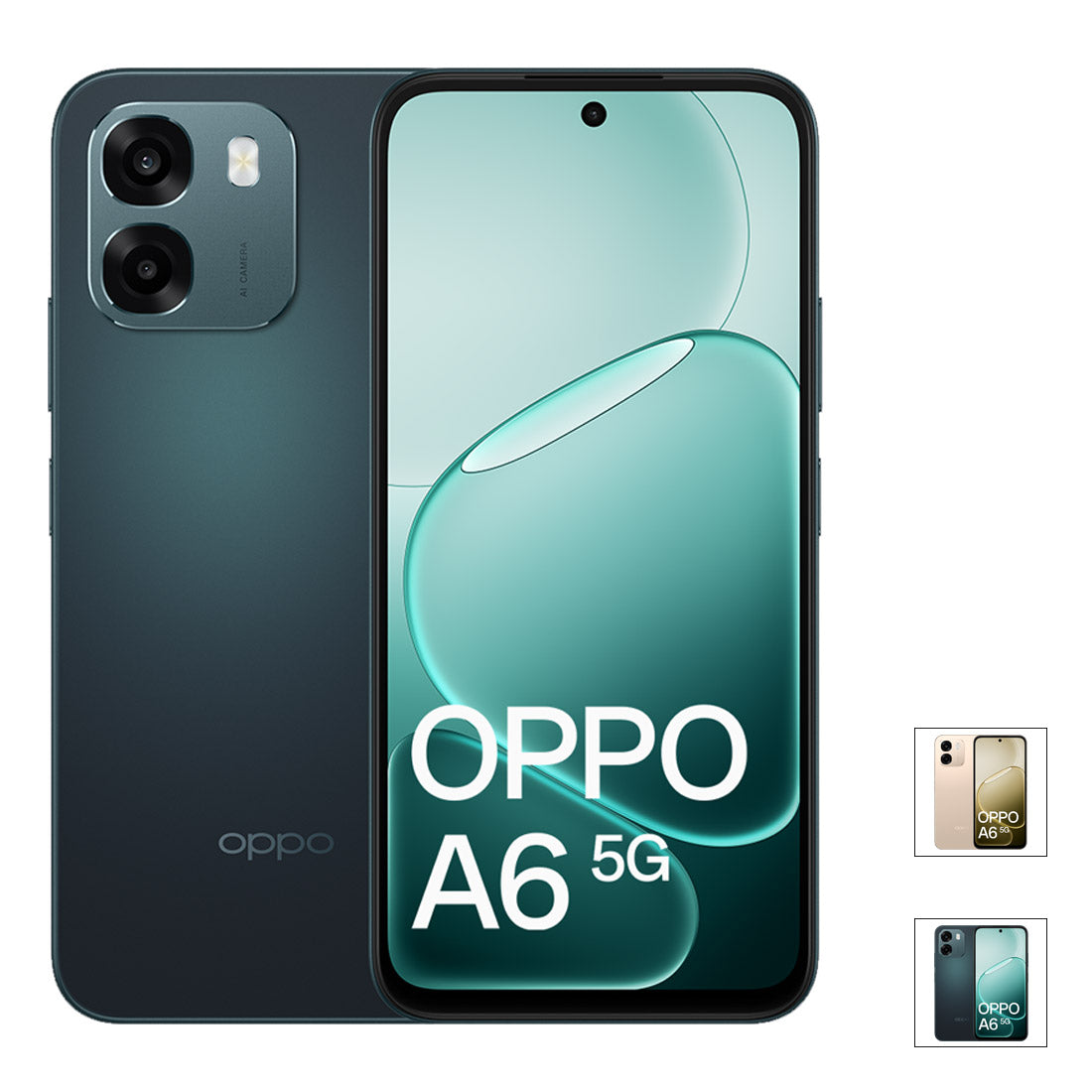 OPPO A6 5G (Dual Sim, 256GB/6GB, 6.75'')