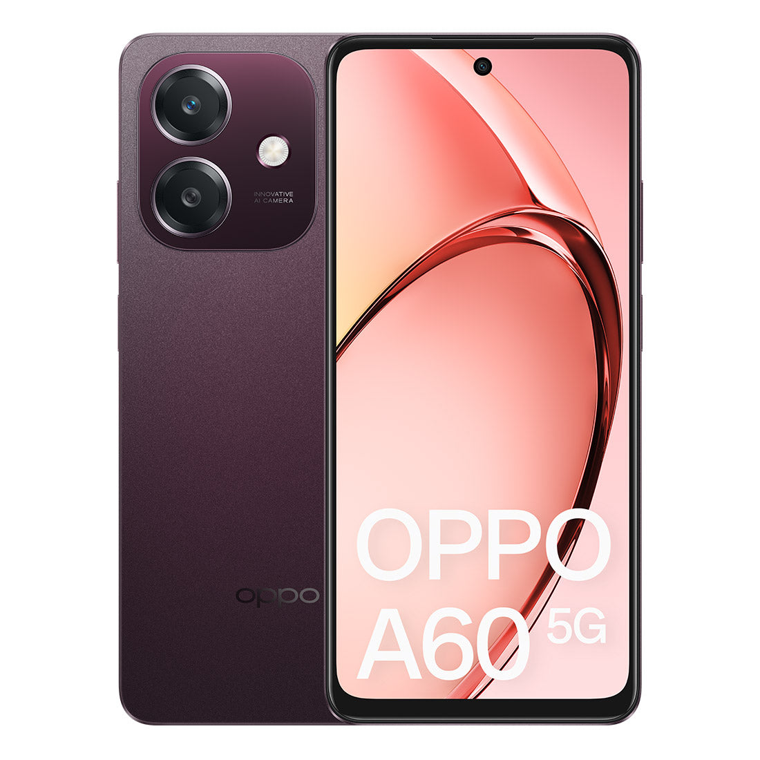 OPPO A60 5G (Dual Sim, 128GB/4GB, 6.67'', TEL ) - Nebula Red