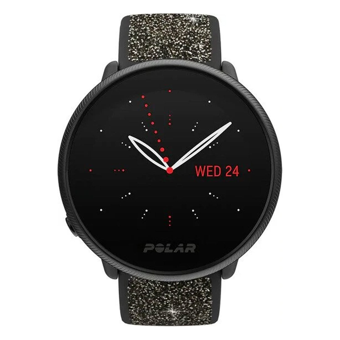 Polar Ignite 2 Fitness Watch - Black/Pearl (Crystal)