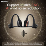 Mojawa Purra Run Outdoor True Bone Conduction Open-Ear Headset - Black