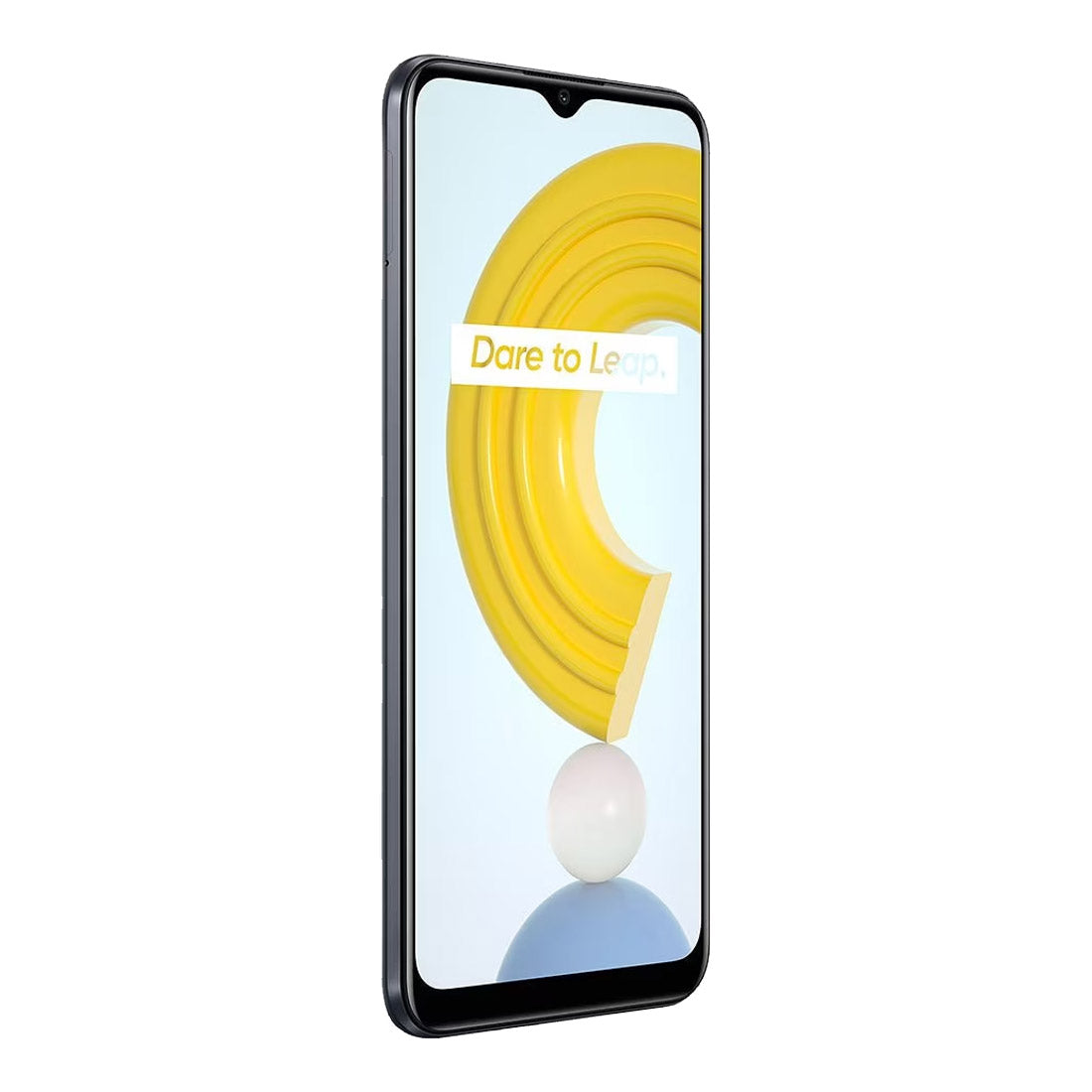Realme C21 4G (64GB/4GB RAM  6.5"- Optus) - Cross Black