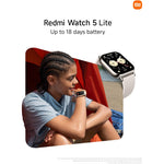 Xiaomi REDMI Watch 5 Lite Smartwatch (1.96'' AMOLED, AU Version) - Light Gold