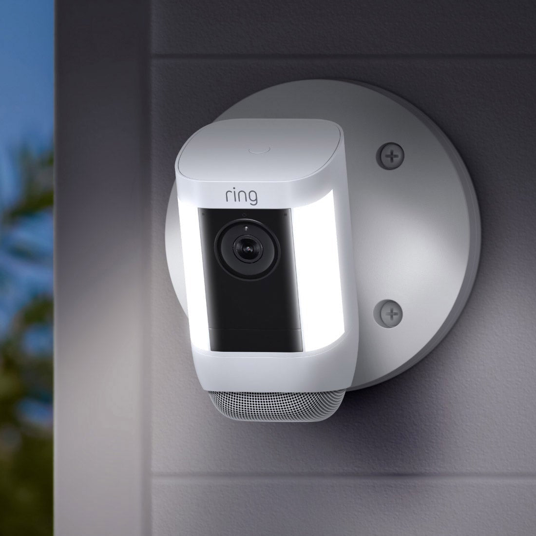 Ring Spotlight Cam Pro Wired Advanced Outdoor Camera