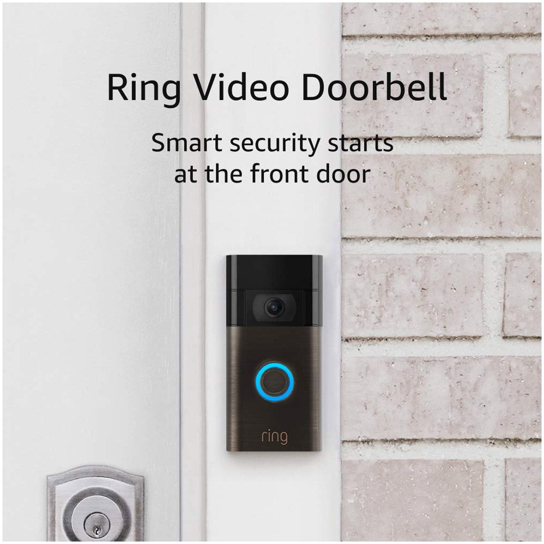 Ring Video Doorbell 1080p HD Video - Venetian Bronze