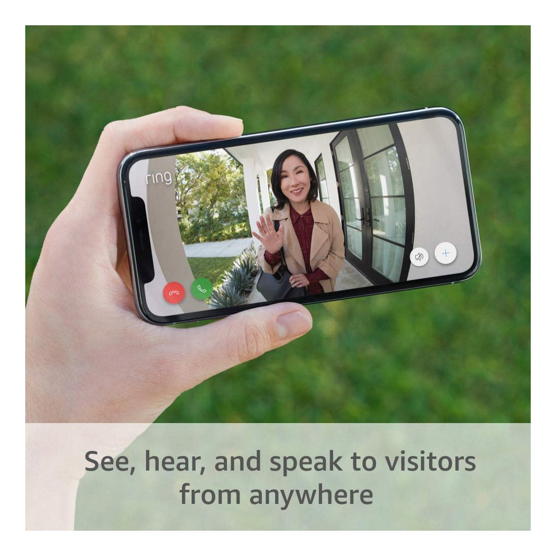 Ring Video Doorbell 1080p HD Video - Venetian Bronze