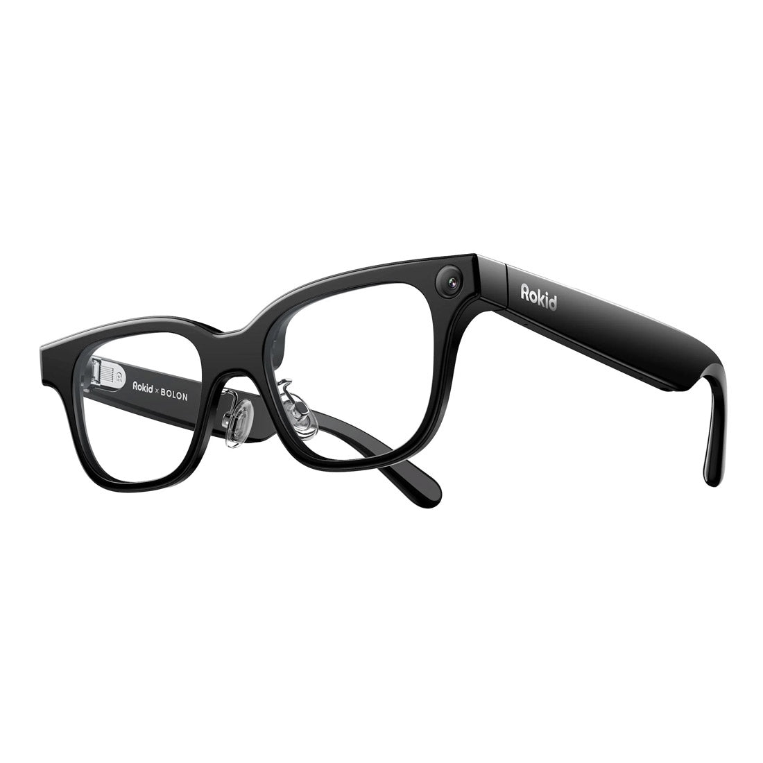 Rokid AI Smart Glasses w/ Power Capsule and Clip-on Sunglasses Special Bundle