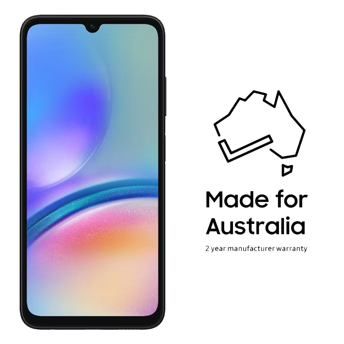 Samsung Galaxy A05s (6.7'', 64GB/4GB, Locked to Tel) - Black