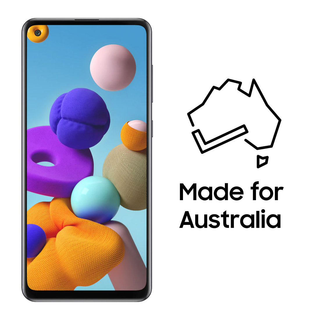 Samsung Galaxy A21s (6.5"- 32GB/3GB RAM) Black [Open Box]