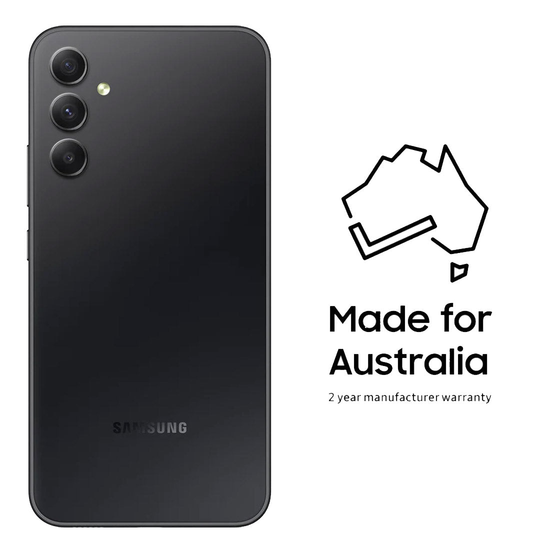 Samsung Galaxy A34 5G (6.4'', 128GB/6GB, SM-A346EZ) - Graphite