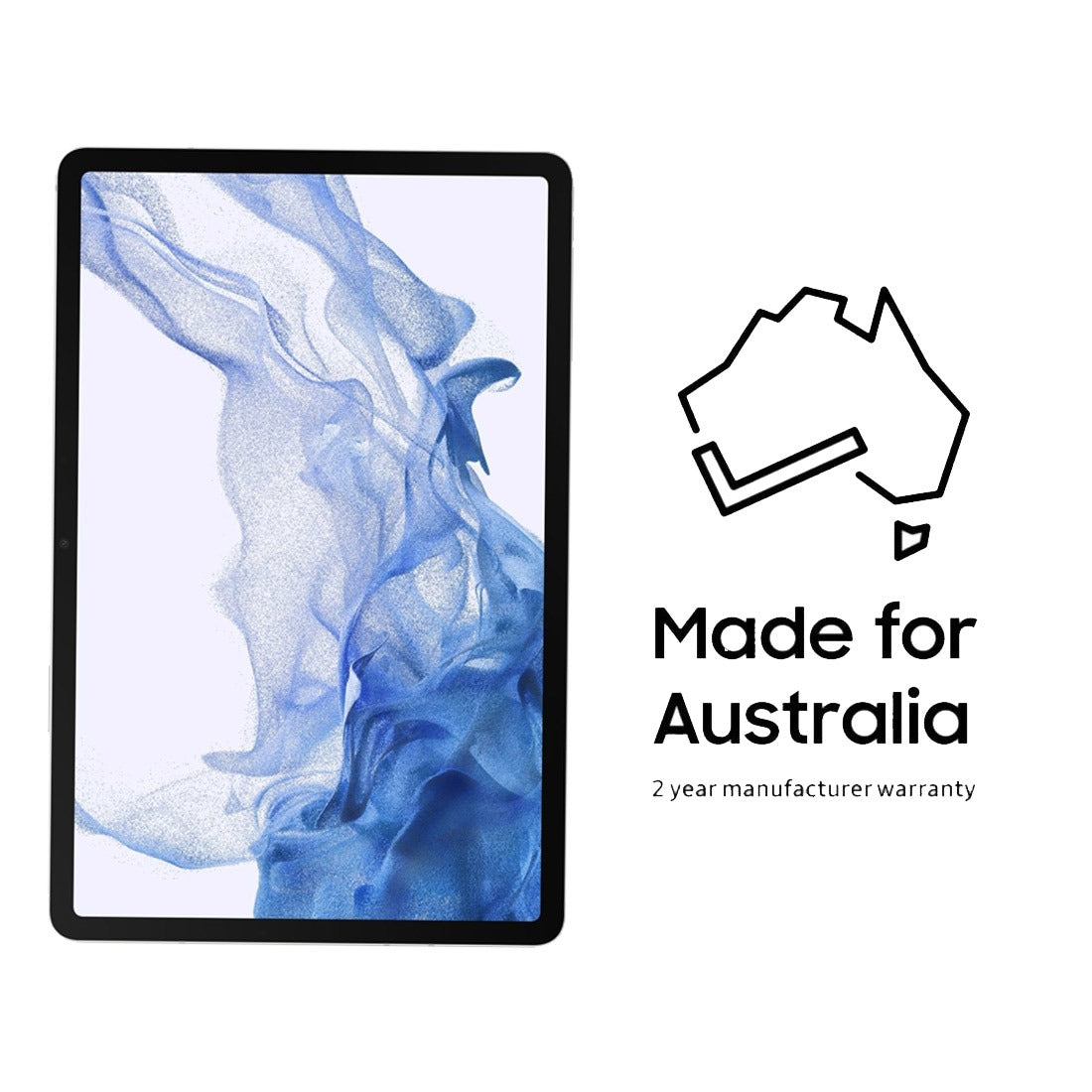 Samsung Galaxy Tab S8+ Plus 5G (128GB/8GB RAM  12.4") - Silver(OS)