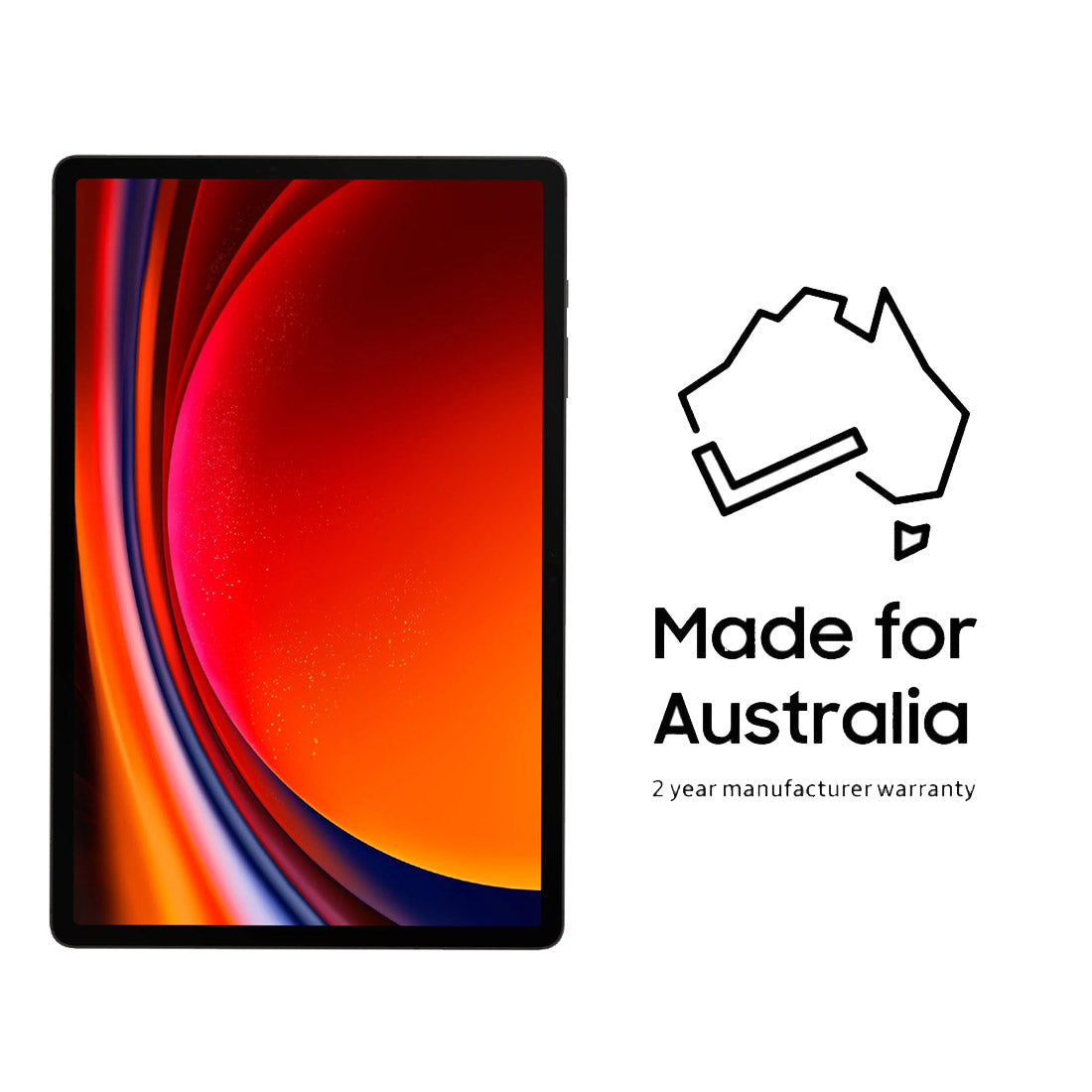 Samsung Galaxy Tab S9+ Plus 5G (12.4" - 256GB/12GB RAM  SM-X816BZ) - Graphite