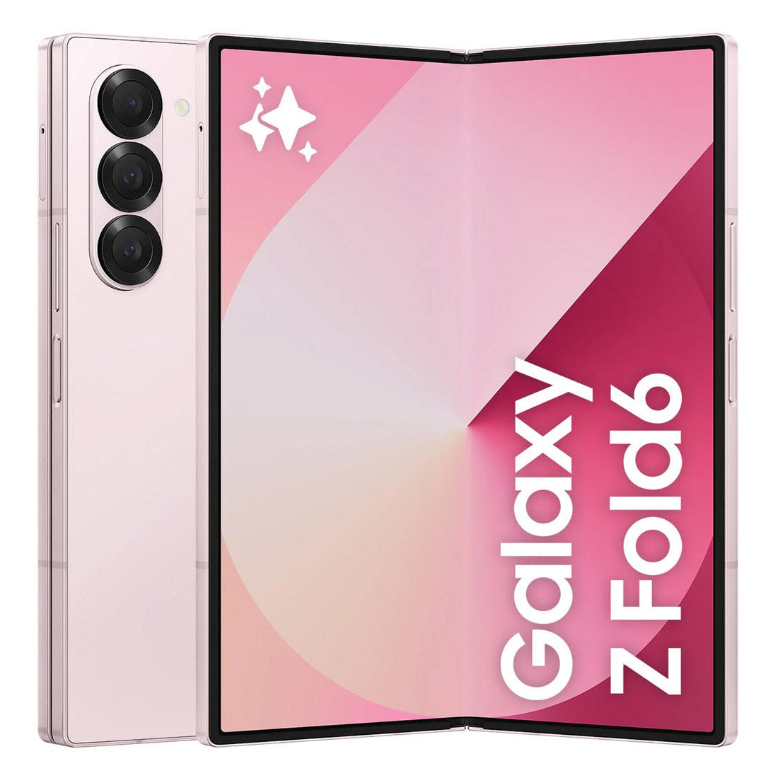 Samsung Galaxy Z Fold6 5G (Dual Sim, 512GB/12GB, SM-F956B) - Pink
