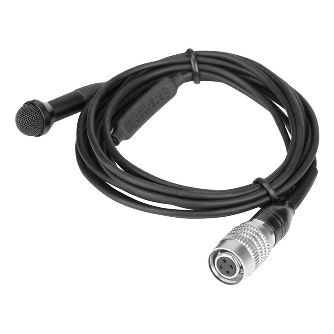 Saramonic DK3C Premium Omnidirectional Lavalier Microphone for Audio-Technica ATW Transmitters (Locking 4-Pin Hirose Connector)