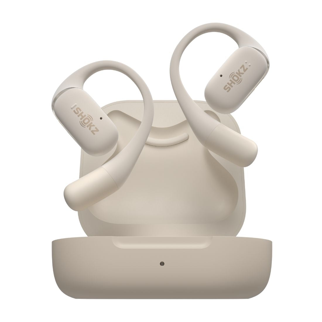 Shokz OPENFIT True Wireless Bluetooth Headphones - Beige