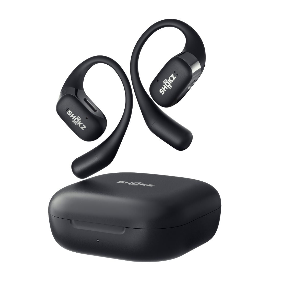 Shokz OPENFIT True Wireless Bluetooth Headphones - Black